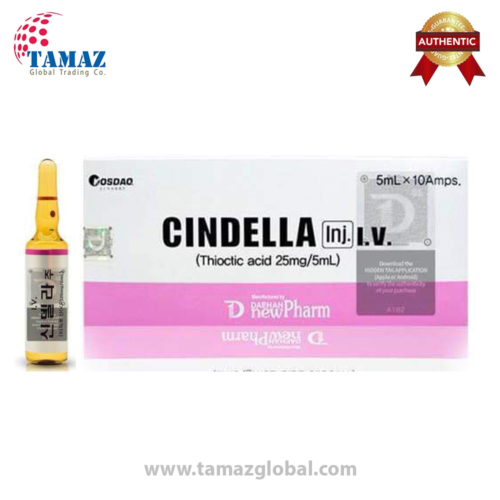 Cindella Thioctic Acid ( Alpha Lipoic Acid ) Injection 25mg
