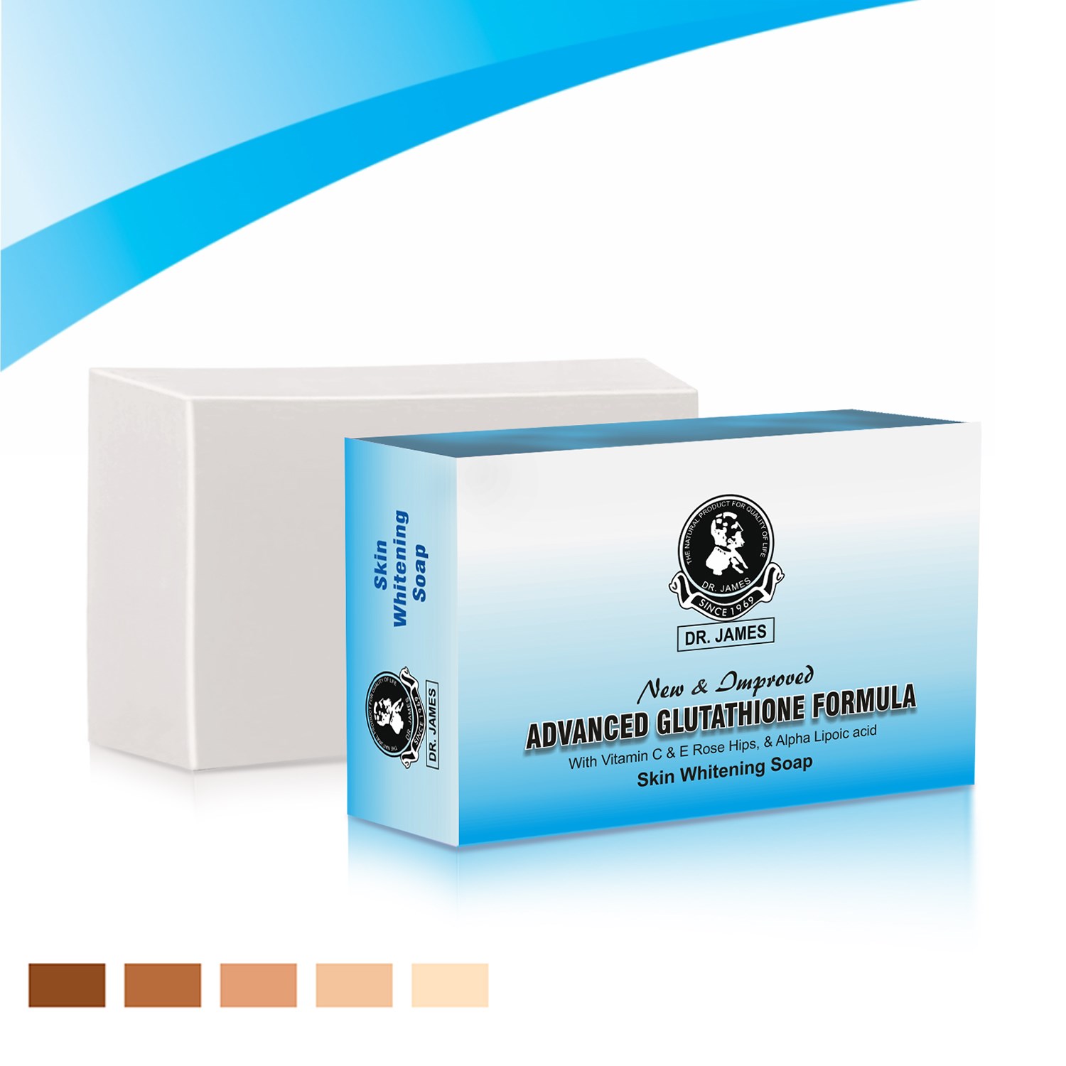 Dr James Glutathione Skin Whitening Soap